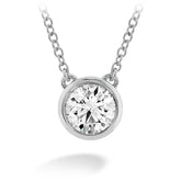 Hearts On Fire Classic Bezel Solitaire Pendant - Dracakis Jewellers